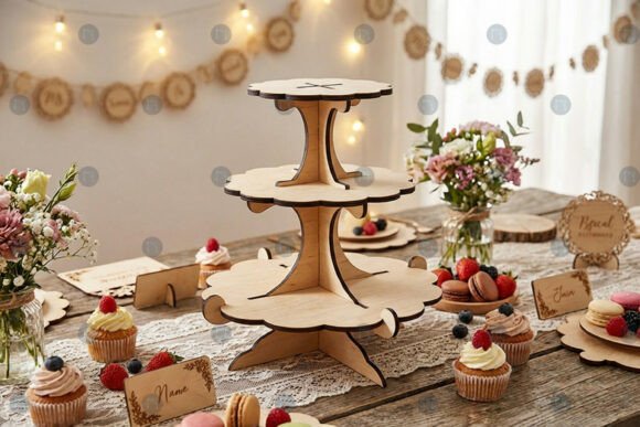 Laser Cut Cake Stand SVG Bundle Review: A Designer’s Perspective