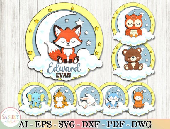 Laser Cutting for Cozy Nursery Designs: A Review of the SVG Bundle