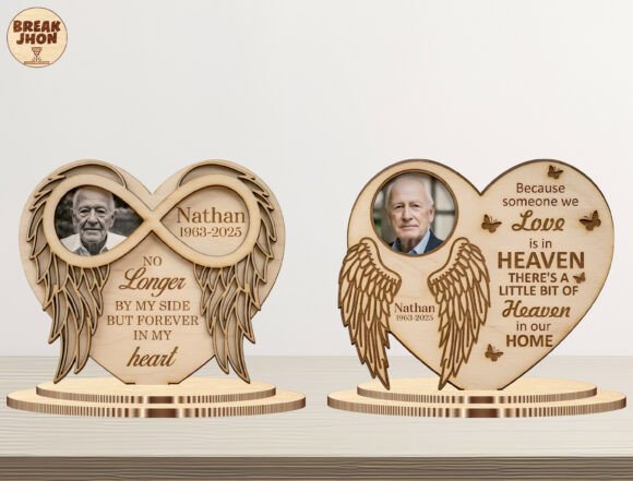 Memorial Plaque Laser Cut SVG Bundle for Emotional Branding