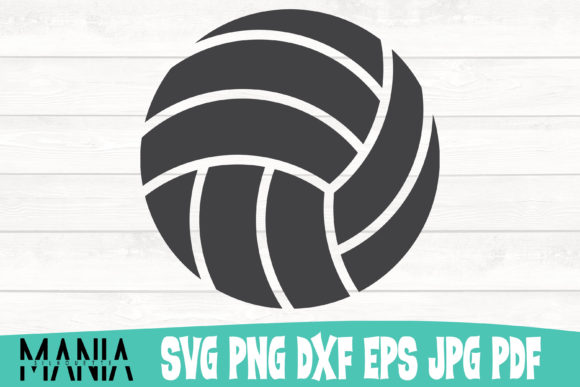 VolleyBall Ball SVG Design: A Versatile Graphic Template for Bold Branding